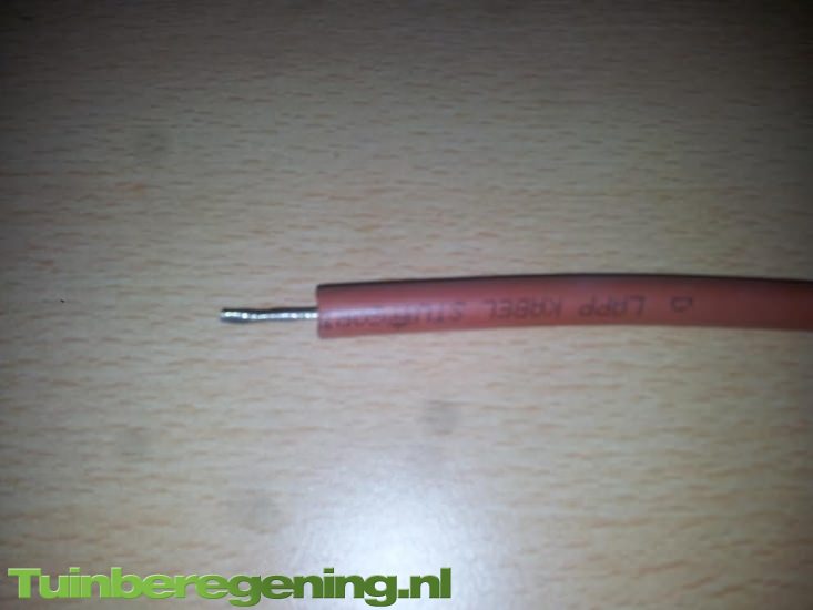 een aderige kabel 7 mm. meter - Vlotters en - Eigen